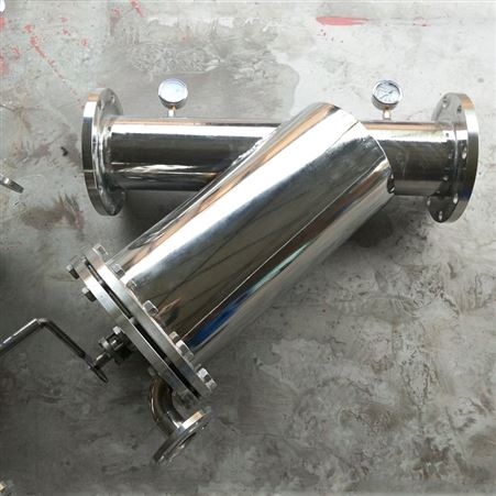 Y型手摇刷式过滤器全自动电动刷式自清洗反冲洗过滤器DN100 200