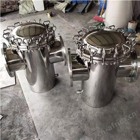 蓝式过滤器 篮式管道除污器 法兰过滤器 工业管道过滤器DN80 100
