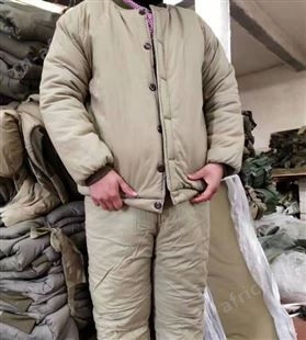 军绿色冷库用棉上衣棉裤工作服套装加厚保暖男女内穿劳保棉袄棉裤