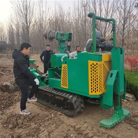 液压强劲动力果树断根机 多用途移树机 农用果园园林挖树机