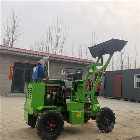 新能源四驱电动推土车 工地好帮手简单 建筑机械柴油除草车