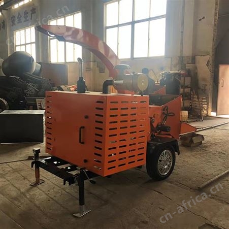 1000型移动式果树碎枝机 树枝破碎机 全自动进料 工作效率高