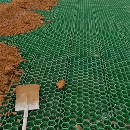 南京公园绿化用4公分花口草坪格 停车位用5公分平口植草格 恒洋