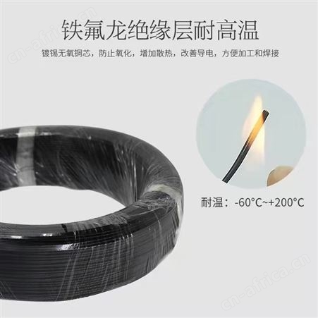 铁氟龙耐高温地感线0.5/0.75/1.0/1.0平方道闸专用地感线圈