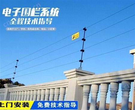 脉冲式电子围栏主机防入侵设备小区过技防周界防盗防攀爬设备