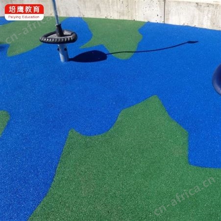 幼儿园小区运动塑胶地坪球场地面 彩色塑胶地面施工epdm颗粒材料