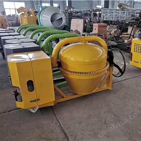 自动上料 柴油小型搅拌机 多功能移动式滚筒机