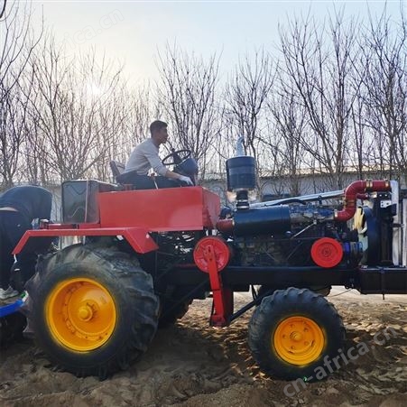 移动座驾式 农用大马力翻地旋耕机 改装多功能拖拉机