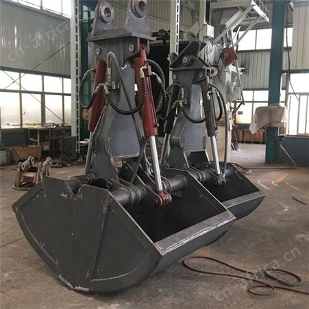 挖机配件贝壳抓斗 HSD600型贝壳抓斗 贝壳抓斗清淤装卸货 贝壳斗