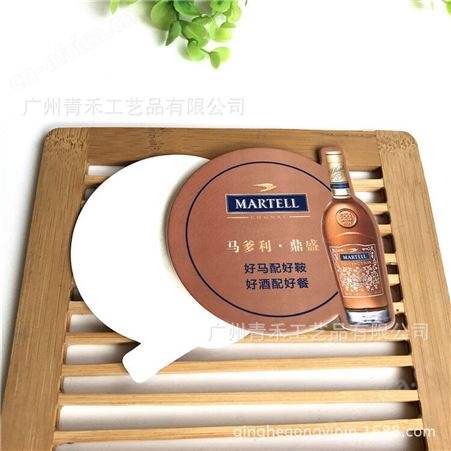 酒吧杯垫 吸水防水杯垫定制厂家 广告定制logo