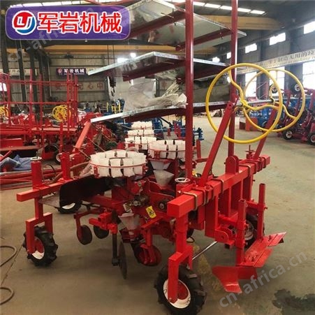 辣椒移栽机 军岩 知母草种植机 牡丹移栽机 制作供应