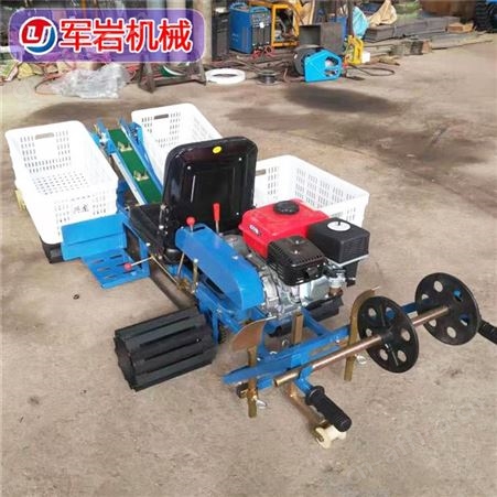 黄姜种植机 农用下姜种机器 自走式生姜毛芋头种植机 青州军岩机械直销