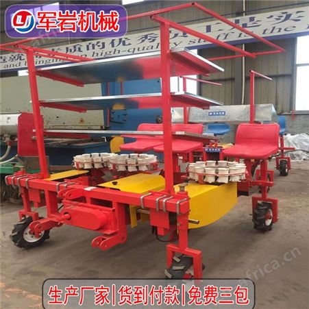 辣椒移栽机 2020年蔬菜移栽机 甘蓝移栽机 岩机械 来厂订购