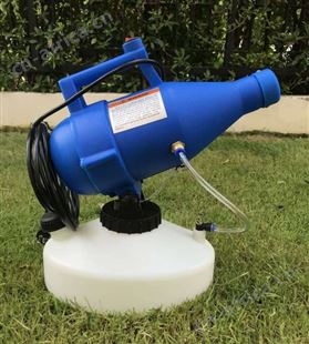 手提三孔式喷雾机 4.5L超低容量喷雾器 小型电动喷雾消毒弥雾机