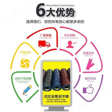 花纹金葱烫画热转印刻字膜切片卷材一米起订服装T恤个性定制绘图膜