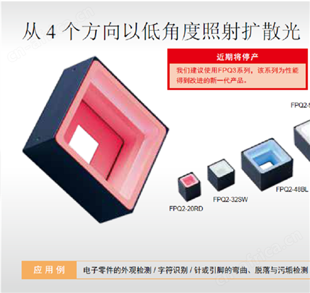 CCS方形低角度光源FPQ2