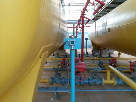 气体检测仪独立单点现场安装参考图 气体检测仪独立单点现场安装参考图